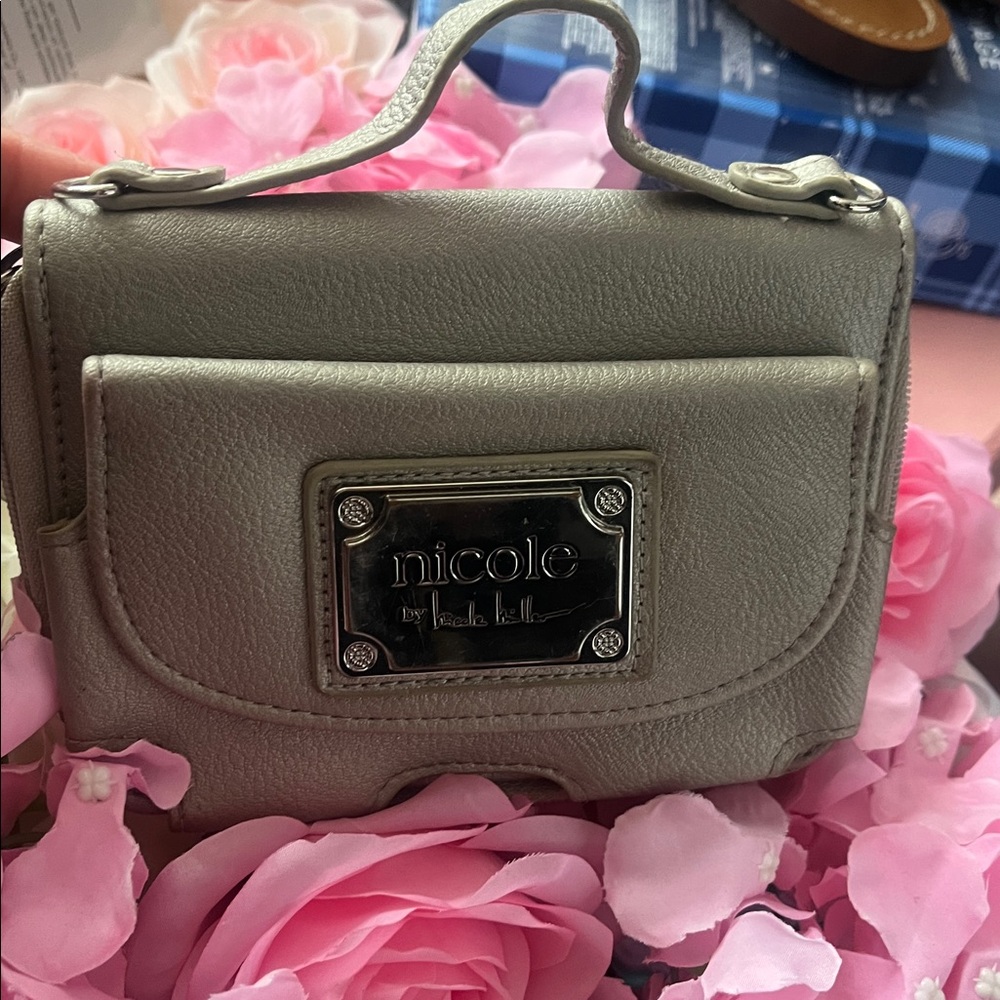 Nicole by Nicole Miller Metallic Mini Bag - Picture 6 of 7